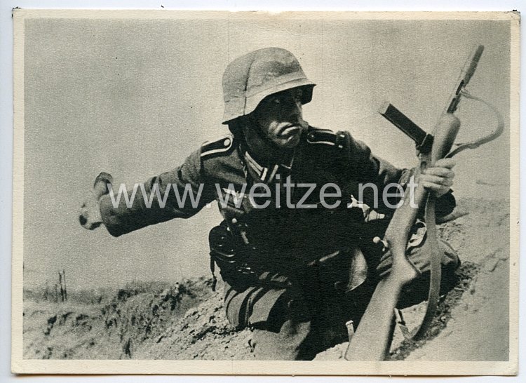 Heer - Originalunterschrift von Ritterkreuzträger Oberleutnant Wilhelm Vielwerth Bild 2