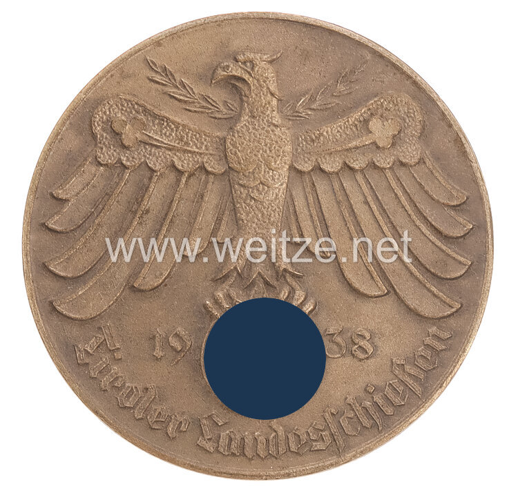 Standschützenverband Tirol-Vorarlberg - Gauleistungsabzeichen in Silber 1938