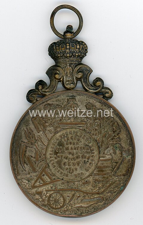 Belgien Medaille "Albrecht Koning der Belgen" Bild 2