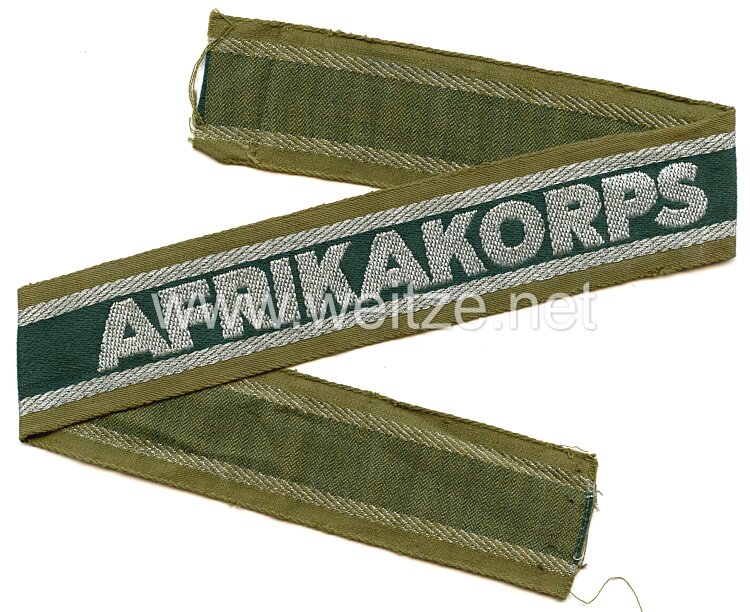 Wehrmacht Heer Ärmelband "Afrikakorps"